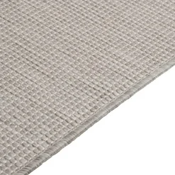 vidaXL - Buitenkleed - Grijs - Kunststof New