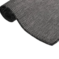 vidaXL - Buitenkleed - Grijs - Kunststof - 200 x 280 cm New