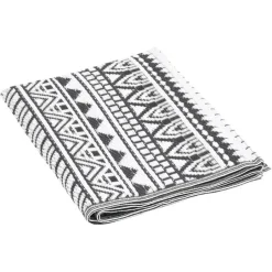 vidaXL - Buitenkleed - Zwart - Polypropyleen - 120 x 180 cm Discount