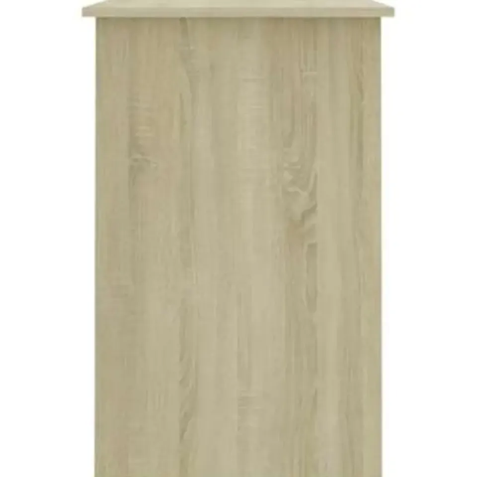 vidaXL - Bureau - Bruin - Bewerkt hout Sale