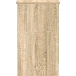 vidaXL - Bureau - Bruin - Bewerkt hout Best