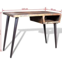 vidaXL - Bureau - Multikleur - Hout Discount