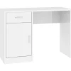 vidaXL - Bureau - Wit - Bewerkt hout Clearance