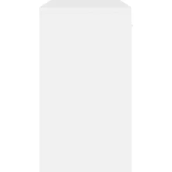 vidaXL - Bureau - Wit - Bewerkt hout Clearance