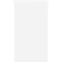 vidaXL - Bureau - Wit - Bewerkt hout Clearance