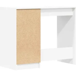 vidaXL - Bureau - Wit - Bewerkt hout Clearance