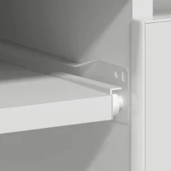 vidaXL - Bureau - Wit - Bewerkt hout Clearance