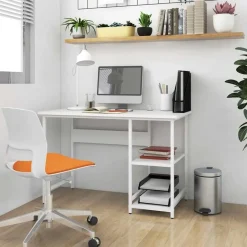 vidaXL - Bureau - Wit - MDF Hot