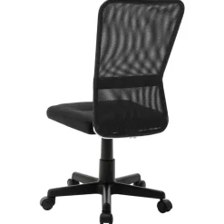 vidaXL - Bureaustoel - Zwart - Gaas Outlet