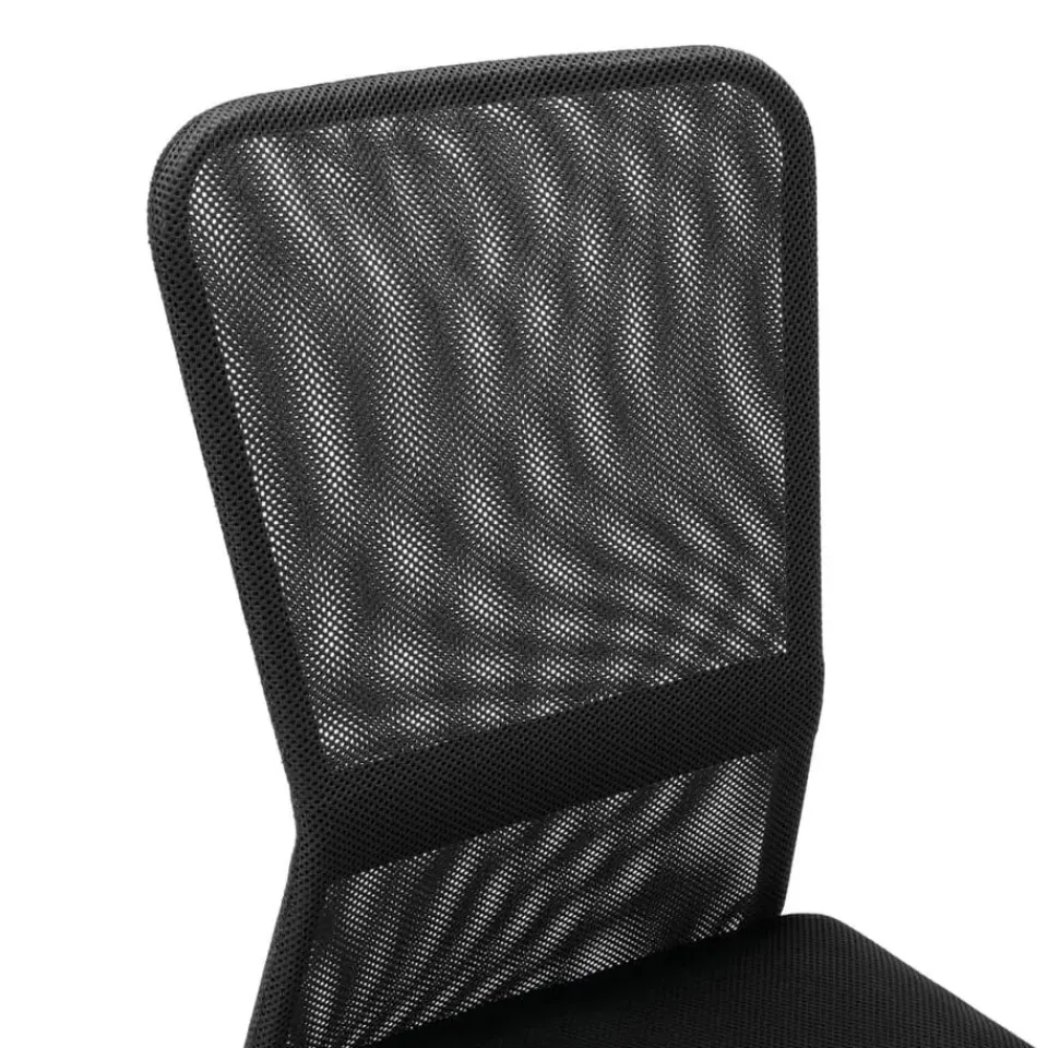 vidaXL - Bureaustoel - Zwart - Gaas Outlet