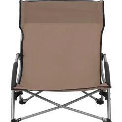 vidaXL - Campingstoel - Taupe - Stof - 2 stuks New
