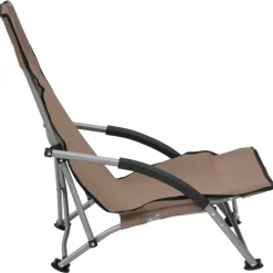 vidaXL - Campingstoel - Taupe - Stof - 2 stuks New