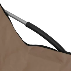 vidaXL - Campingstoel - Taupe - Stof - 2 stuks New