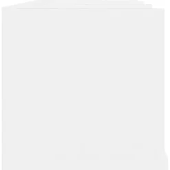 vidaXL - Cd-rek - Wit - Bewerkt hout Best