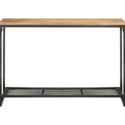 vidaXL - Consoletafel - Bruin - Acaciahout Sale