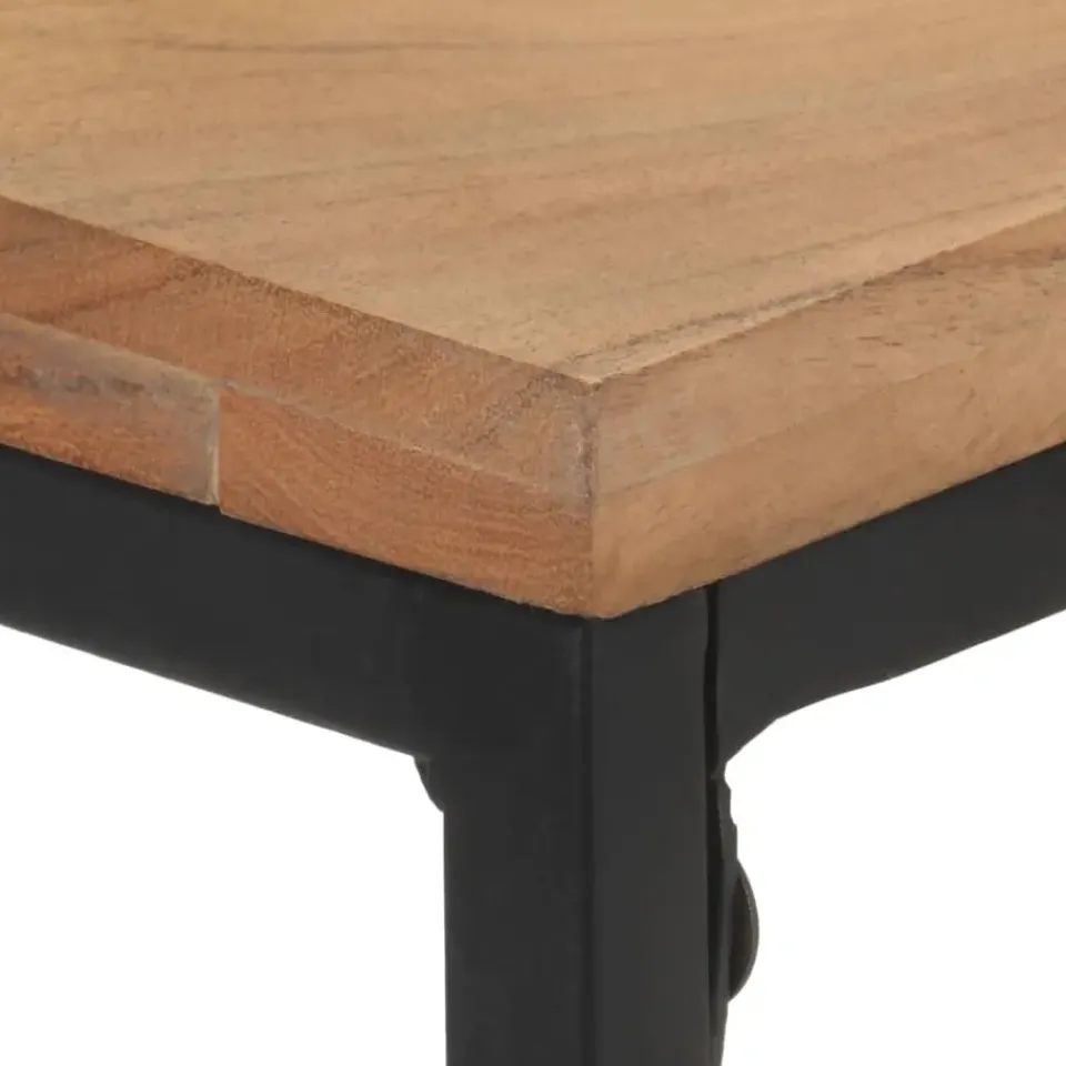 vidaXL - Consoletafel - Bruin - Acaciahout Sale