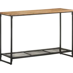 vidaXL - Consoletafel - Bruin - Acaciahout Sale