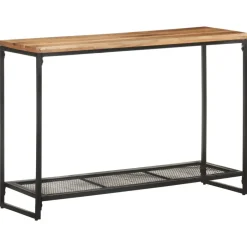 vidaXL - Consoletafel - Bruin - Acaciahout Sale