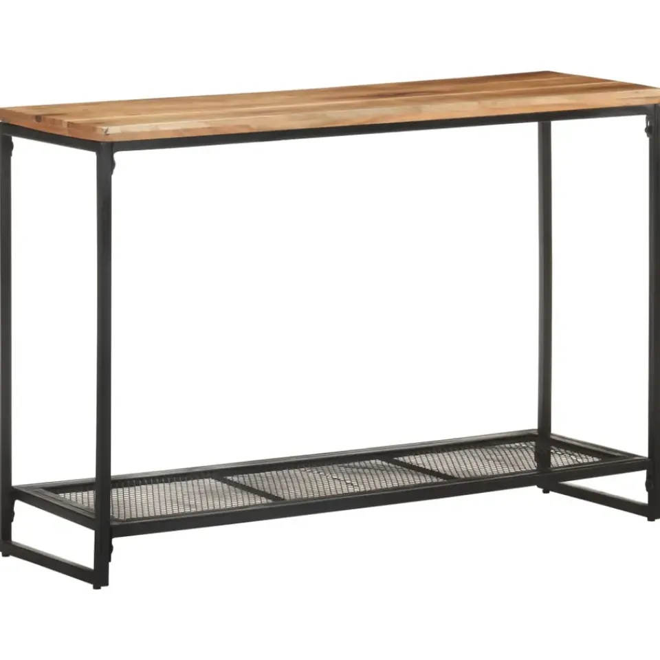 vidaXL - Consoletafel - Bruin - Acaciahout Sale