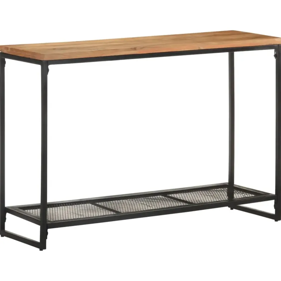 vidaXL - Consoletafel - Bruin - Acaciahout Sale