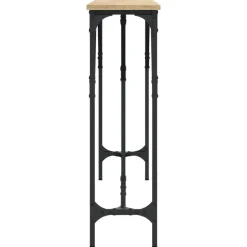 vidaXL - Consoletafel - Sonoma eiken - Bewerkt hout - 140x23x75 cm Sale
