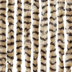 vidaXL - Deurgordijn - Beige - Polypropyleen Online