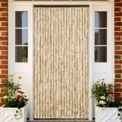 vidaXL - Deurgordijn - Beige - Polypropyleen - 90 x 200 cm Best