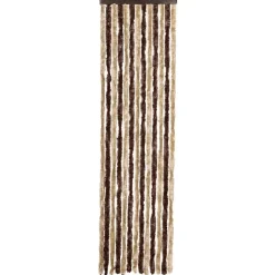 vidaXL - Deurgordijn - Bruin - Polypropyleen Online