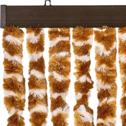 vidaXL - Deurgordijn - Geel - Polypropyleen Outlet