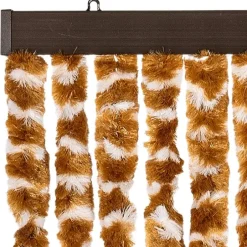 vidaXL - Deurgordijn - Geel - Polypropyleen - 100 x 220 cm Clearance