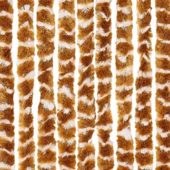 vidaXL - Deurgordijn - Geel - Polypropyleen - 100 x 220 cm Clearance