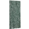 vidaXL - Deurgordijn - Groen - Polypropyleen - 90 x 220 cm Hot