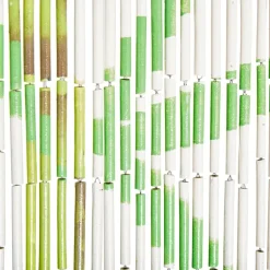 vidaXL - Deurgordijn - Multikleur - Bamboe - 90 x 200 cm New