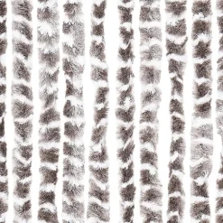 vidaXL - Deurgordijn - Taupe - Polypropyleen Clearance