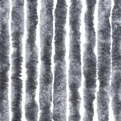 vidaXL - Deurgordijn - Zilver - Polypropyleen - 90 x 200 cm Best