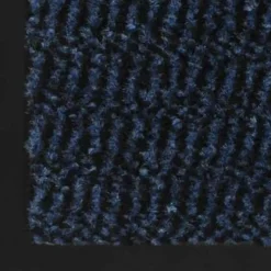 vidaXL - Deurmat - Blauw - Stof - 80 x 120 cm Clearance