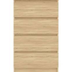 vidaXL - Dressoir - Bruin - Bewerkt hout Online