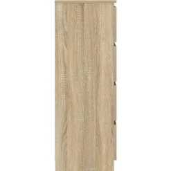 vidaXL - Dressoir - Bruin - Bewerkt hout Online