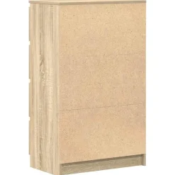 vidaXL - Dressoir - Bruin - Bewerkt hout Online