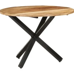vidaXL - Eettafel - Bruin - Hout - Ø 100 x 75 cm Outlet