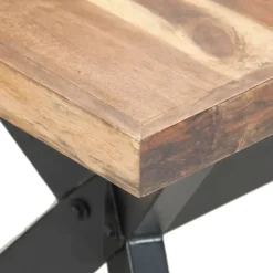 vidaXL - Eettafel - Bruin - Hout - 160 x 80 x 75 cm Sale