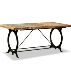 vidaXL - Eettafel - Bruin - Hout