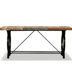 vidaXL - Eettafel - Bruin - Hout