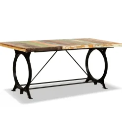 vidaXL - Eettafel - Bruin - Hout