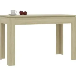 vidaXL - Eettafel - Bruin - Bewerkt hout Sale