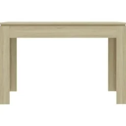 vidaXL - Eettafel - Bruin - Bewerkt hout Sale