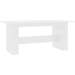 vidaXL - Eettafel - Wit - Bewerkt hout Hot
