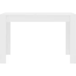 vidaXL - Eettafel - Wit - Bewerkt hout Hot