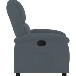 vidaXL - Fauteuil - Grijs - Fluweel Clearance
