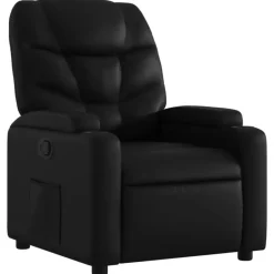 vidaXL - Fauteuil - Zwart - Kunstleer Best